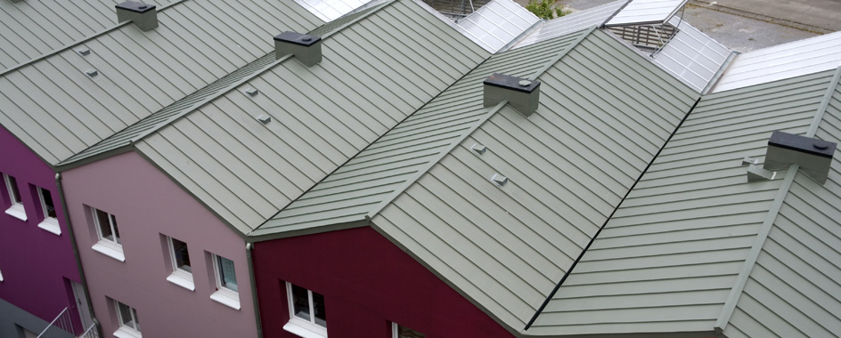 Anwendungen Dach : Doppelstehfalz